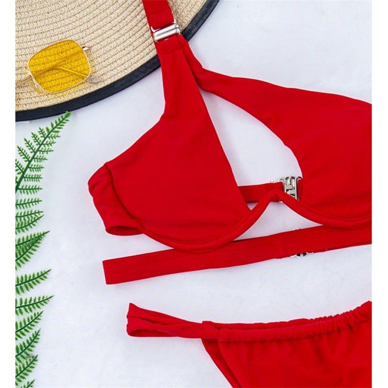 Biquini con recortes asimétricos - Image 7