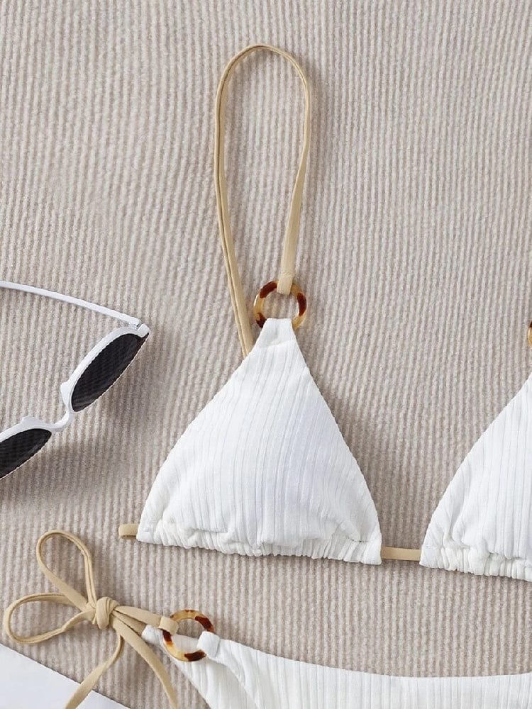 Biquini de punto acanalado - Image 7