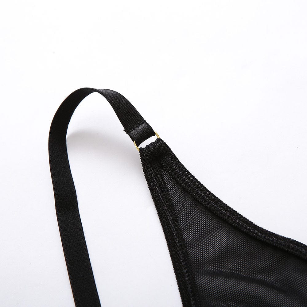 Body de malla con cinturilla - Image 9