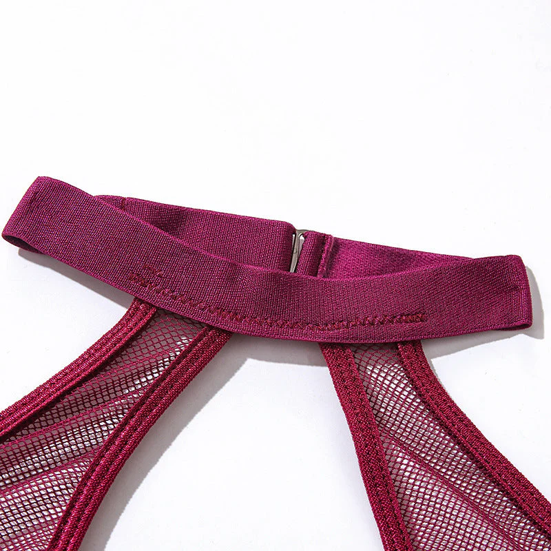 Body morado con cremallera - Image 6