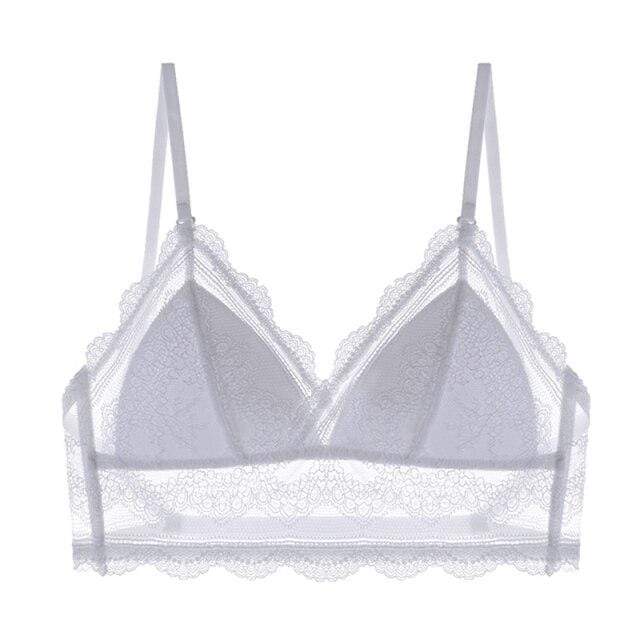 Bralette de encaje con espalda descubierta - Image 3
