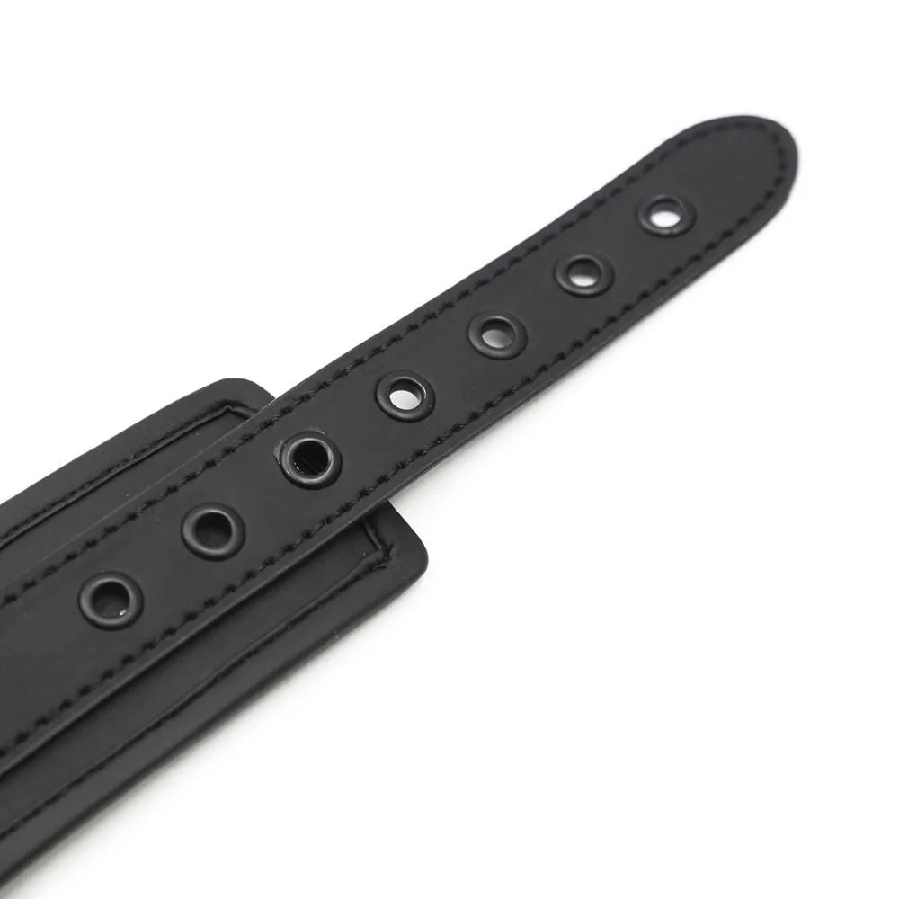 Collar de cuero con correa - Image 4