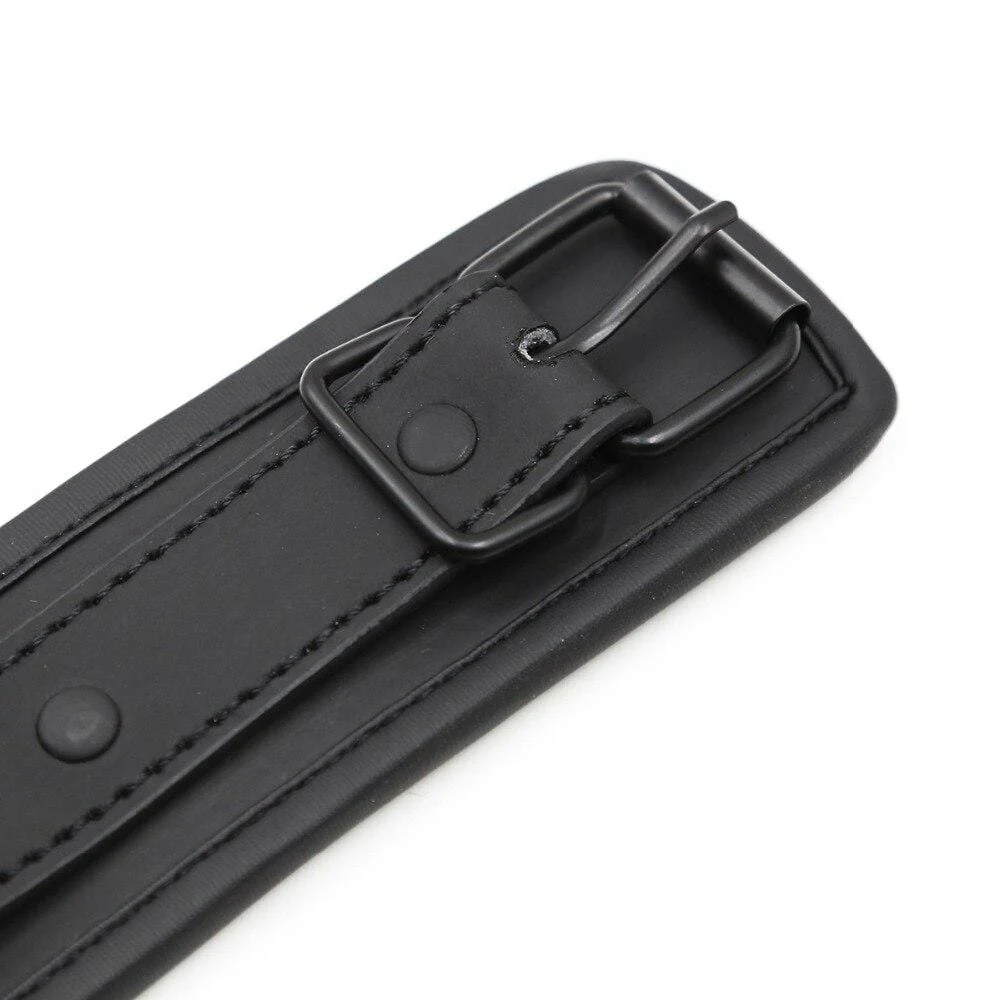 Collar de cuero con correa - Image 5