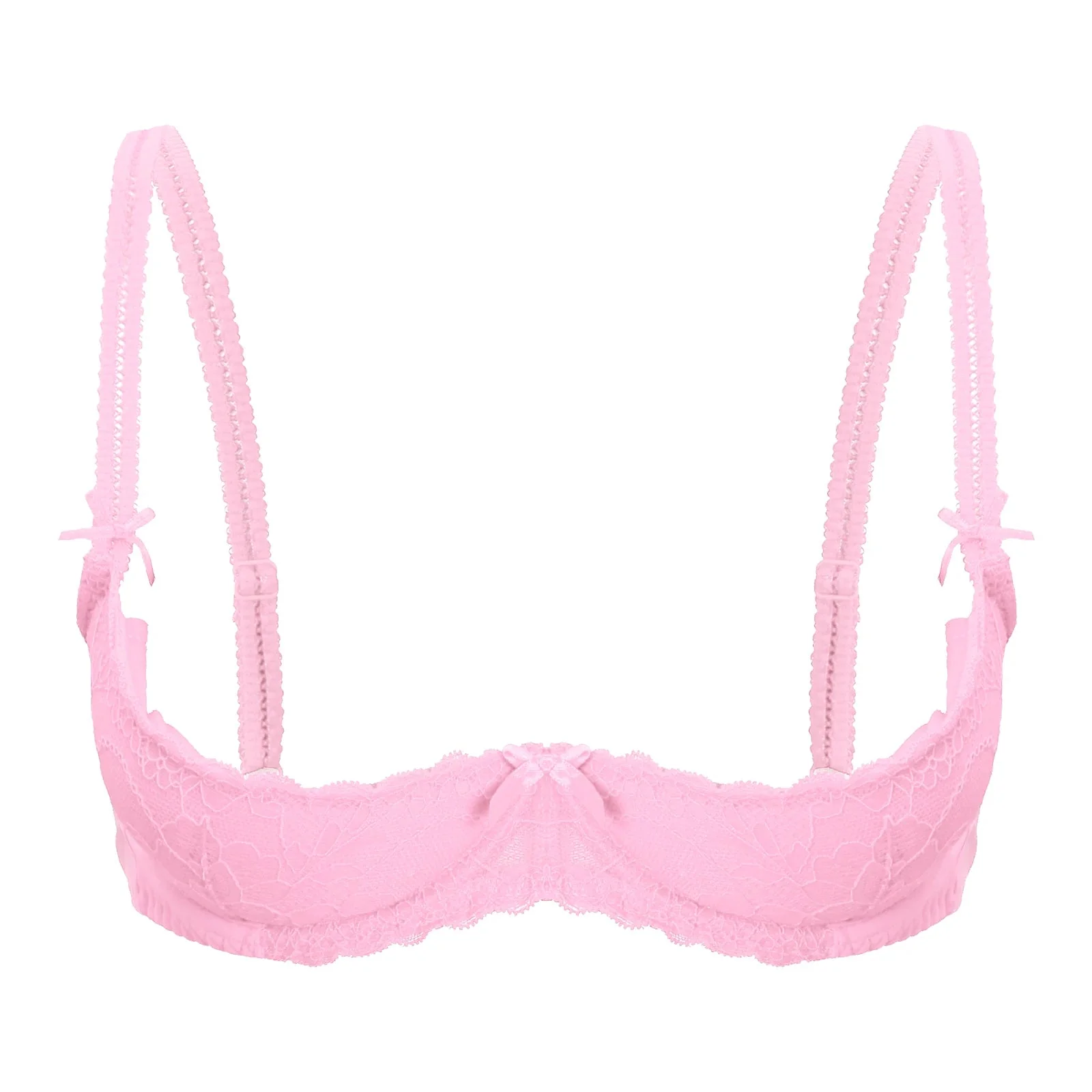Sujetador balconette con encaje - Image 5