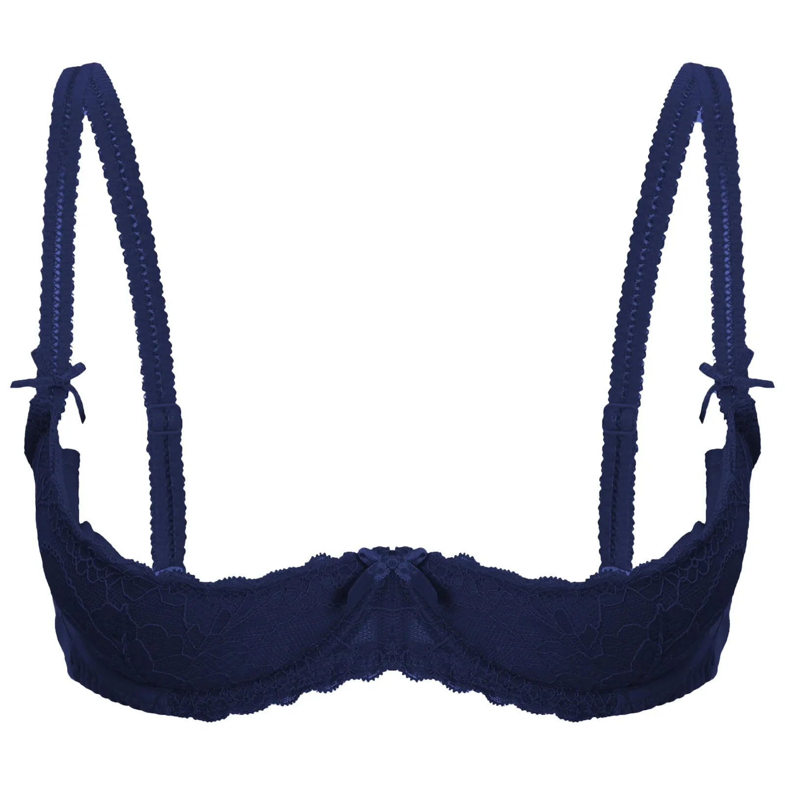 Sujetador balconette con encaje - Image 7