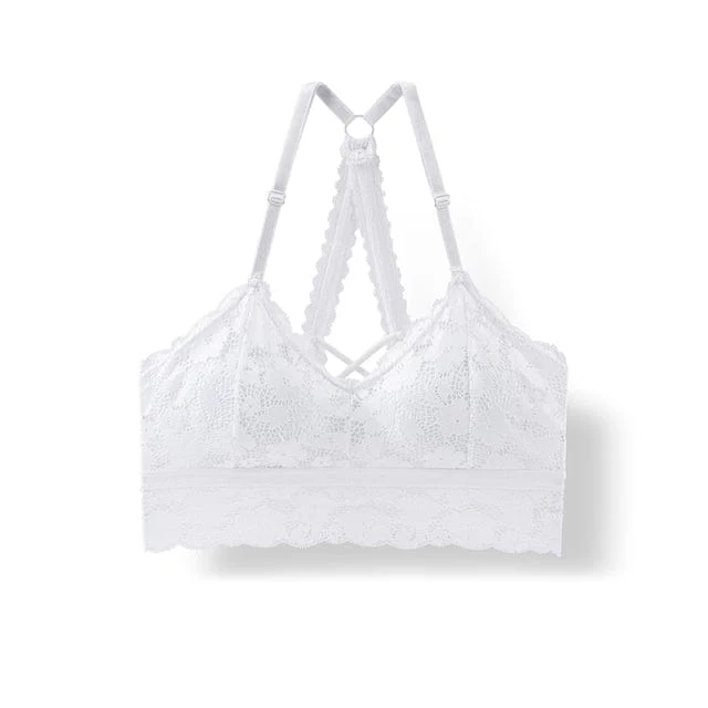 Sujetador push-up de encaje con detalles en espalda - Image 5