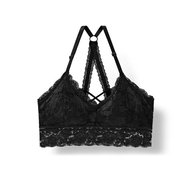 Sujetador push-up de encaje con detalles en espalda - Image 6
