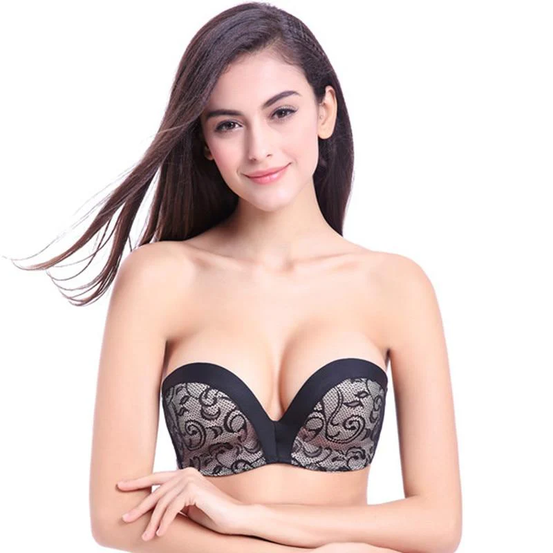 Sujetador push-up sin tirantes - Image 4